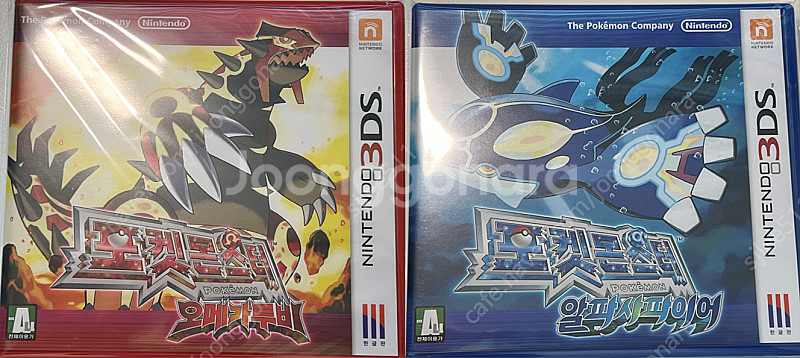 미개봉 닌텐도 3DS 포켓몬스터 오메가루비, 알파사파이...--0