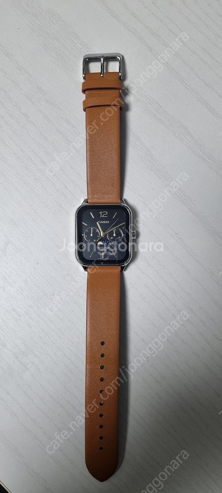 카시오 애플워치 스타일 mtp-m305l--0