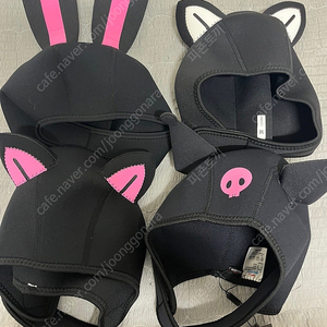 새상품 다이빙 후드 모자 (토끼/고양이/쿠로미)