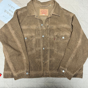 XL 스투시 리바이스 자카드 자켓