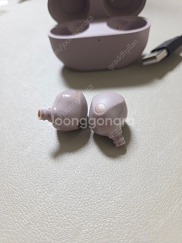 소니 WF-1000XM5 스모키핑크 팝니다--4