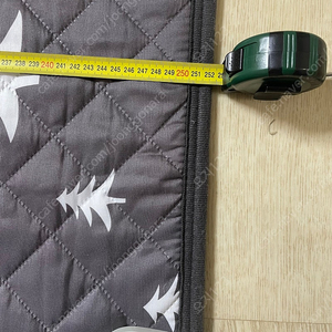 더안 캠핑전기매트 260 사이즈(생활방수가능)