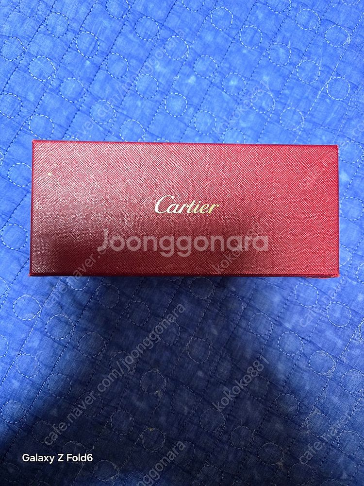 정품 까르띠에 안경 팝니다--0