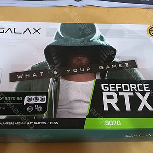 부산) GALAX 갤럭시 RTX 3070 SG 8G 중고 판매합니다.