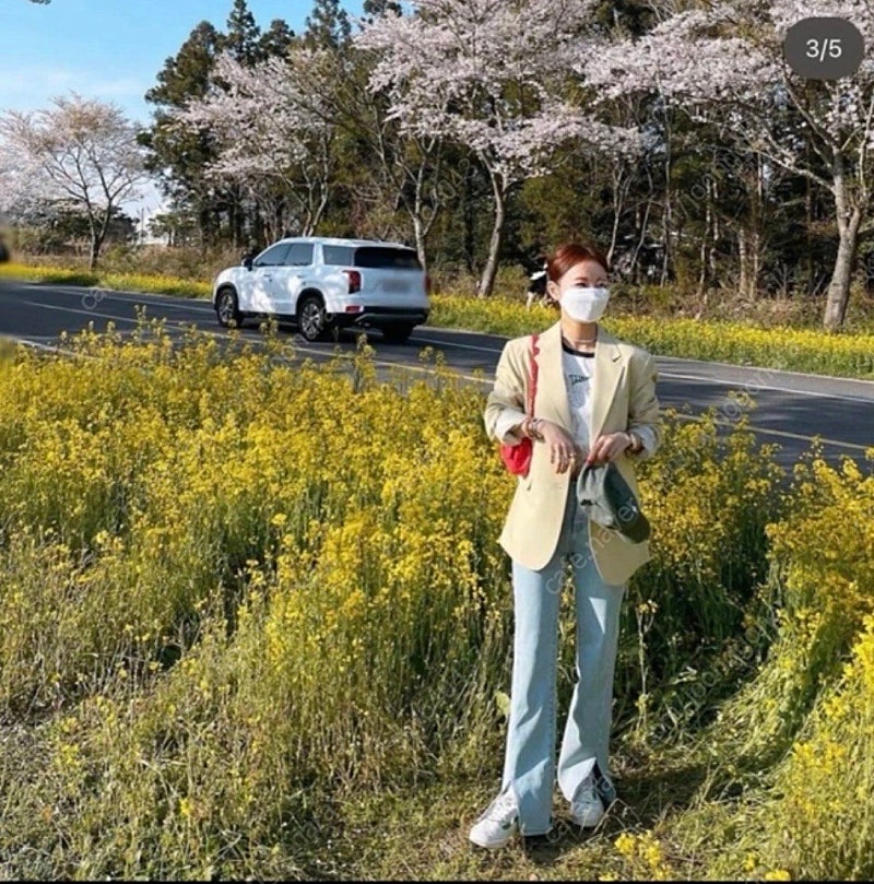 임블리 청바지 연청 S