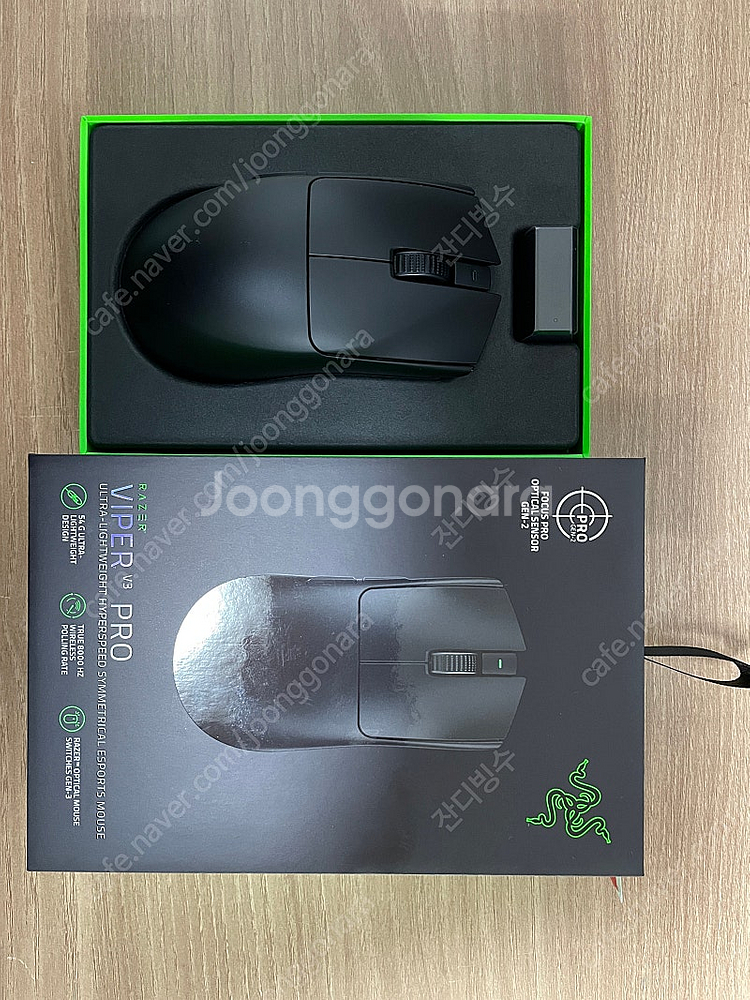 레이저 바이퍼 v3 pro / 바브삼 블랙 (+실버폭스...--0