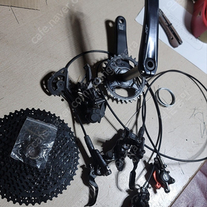인하 신품급 XT 12단 구동계 한대분