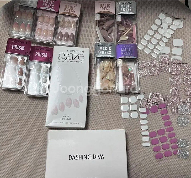 핑거수트 네일팁,데싱디바네일팁,미뮤즈네일팁,오호라네일팁...--2