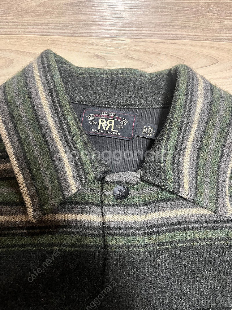 RRL(DOUBLE RL)캐시미어 울 셔츠 자켓(리얼맥...--2