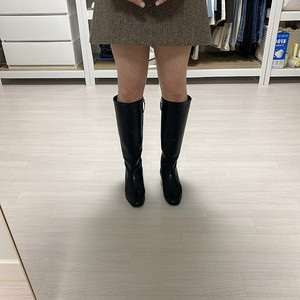 롱 부츠 레더 일회착용 235