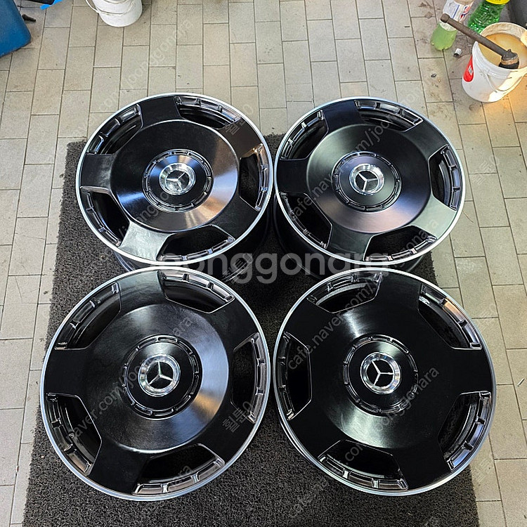 [ ST ] 벤츠 G63 AMG 스타일 20인치 블랙 ...--0