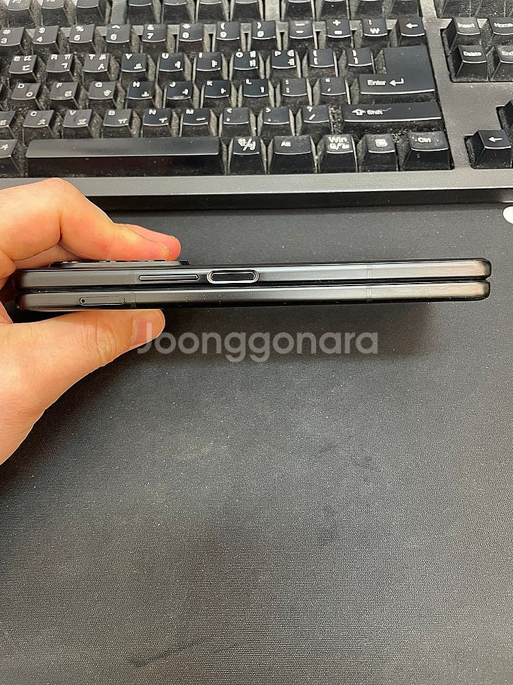 갤럭시Z폴드3 블랙 512GB 무잔상 상태좋은 중고40...--4