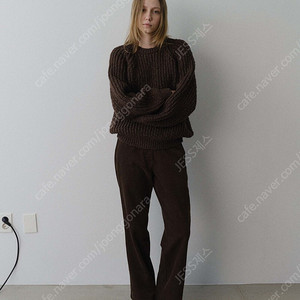 Letter Corduroy pants (brown) M 샵레터
