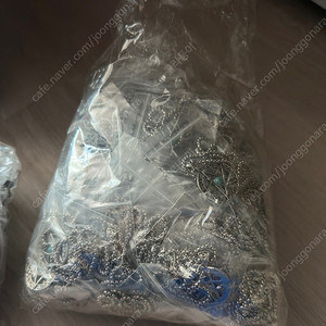 써지컬 별, 깃털 목걸이 300개 대용량 판촉용 개업선물 할리 악세서리