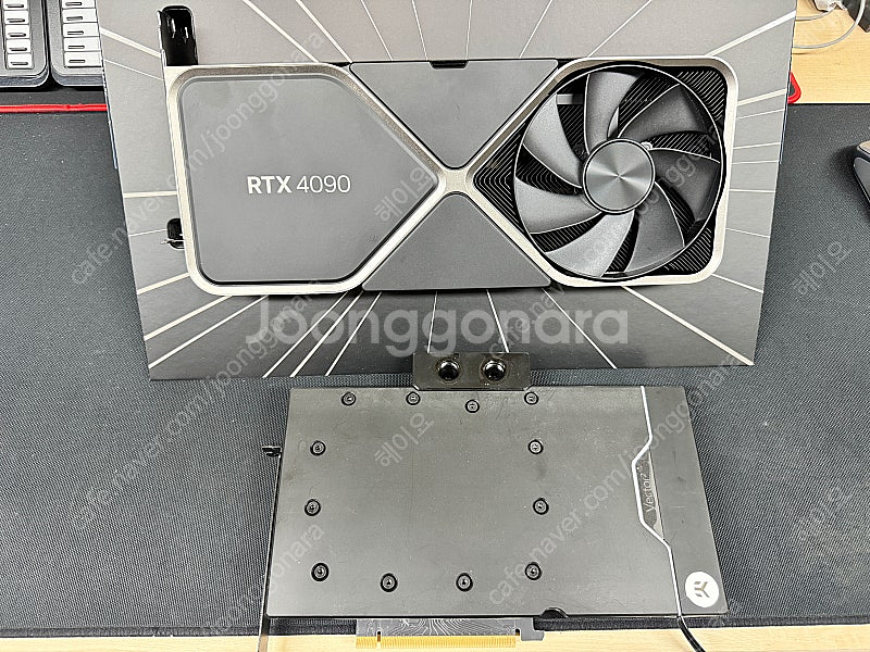 RTX 4090 FE + EK 워터블럭 판매 합니다--0