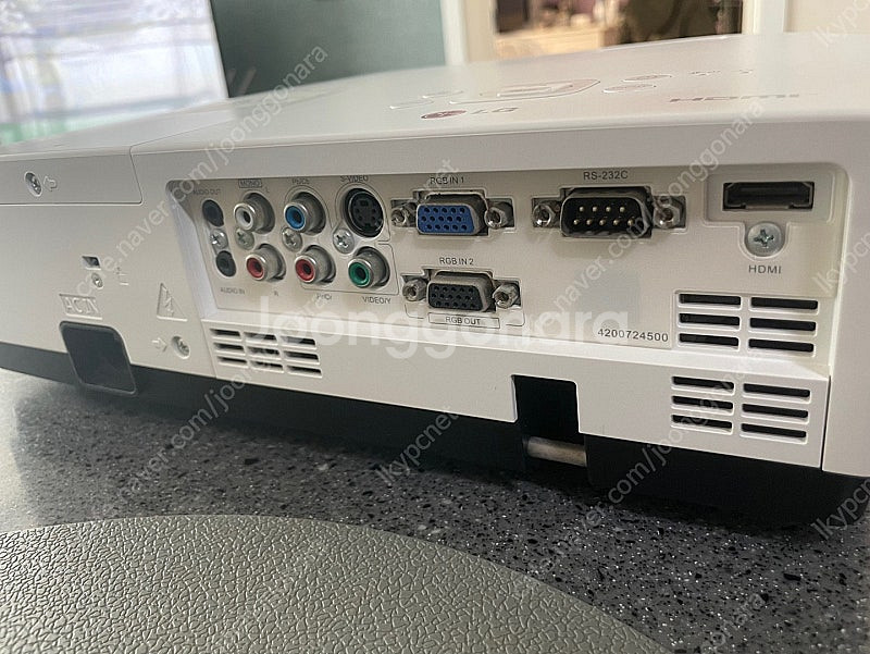 LG전자 BD460 LCD프로젝터 3,200안시 풀박스...--2