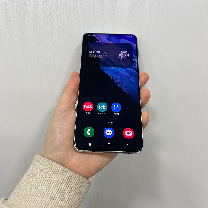 78326 갤럭시S21플러스 실버 256GB 부산 중고...--0