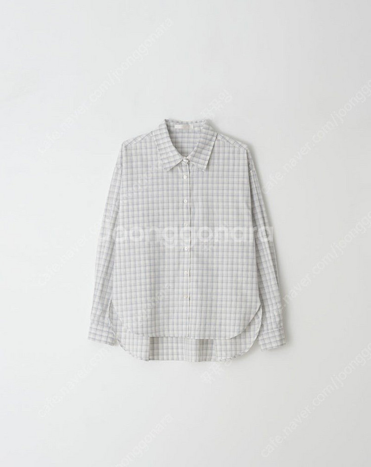 (새상품) leeds 리즈 리아 체크 셔츠--0