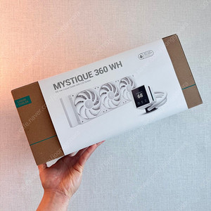 딥쿨 미스틱 360 화이트 MYSTIQUE 360 수랭쿨러