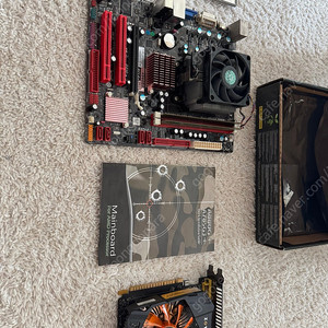 amd CPU, 메인보드, 메모리, 그래픽카드