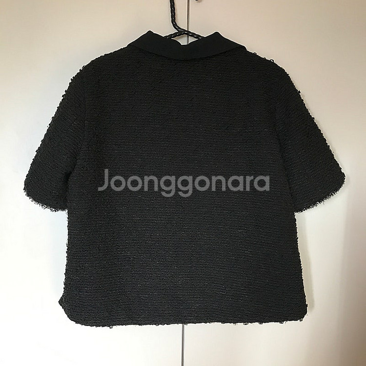 보웬 부르노 트위드 자켓 블랙 더베이지스 오르 한스스타...--3
