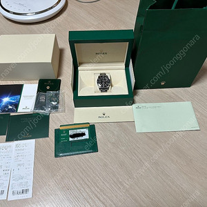 롤렉스 서브마리너 데이트 20년식 검판