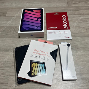 아이패드 미니6 64GB 셀룰러 (S급) 풀박 팝니다.