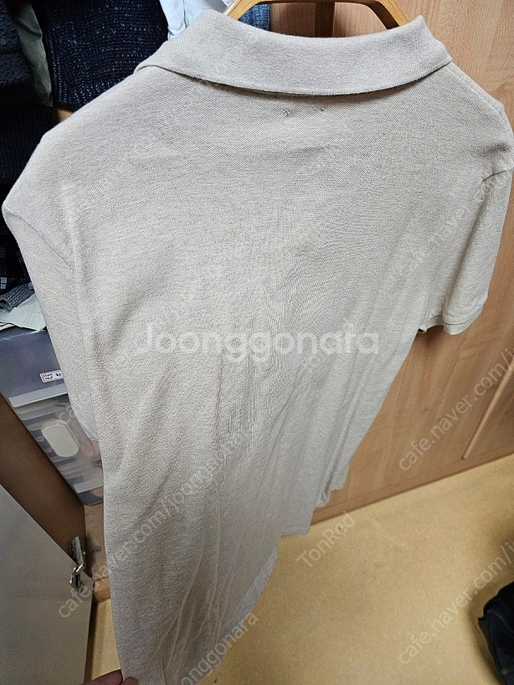폴로 랄프로렌 오트밀 카라티 피케티 커스텀슬림핏 판매합...--3