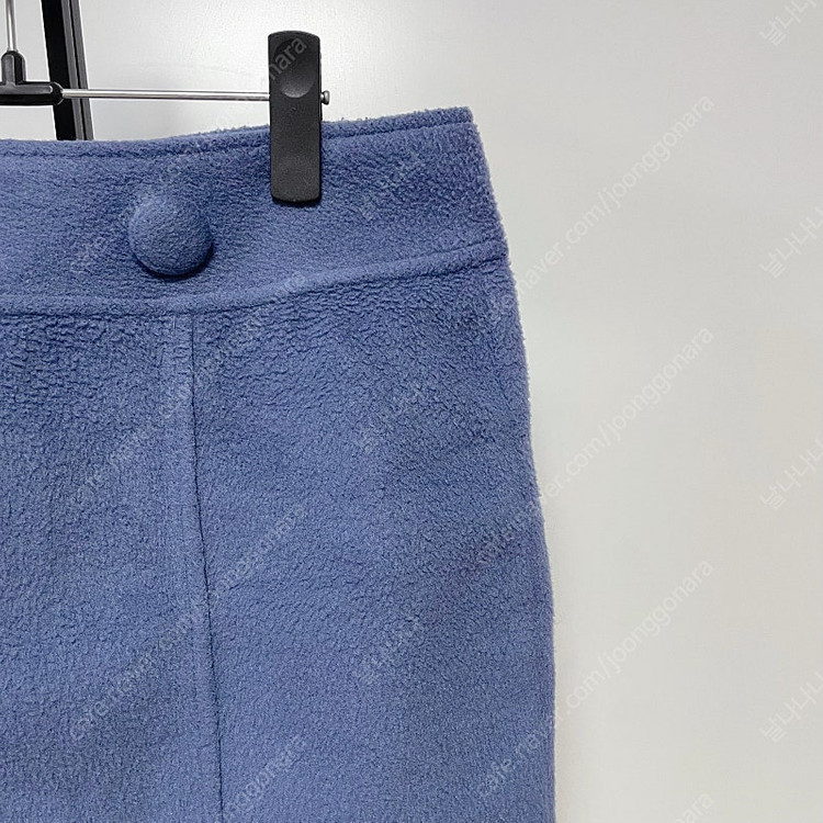 블루 스웨이드 미니스커트 미니치마 이미지