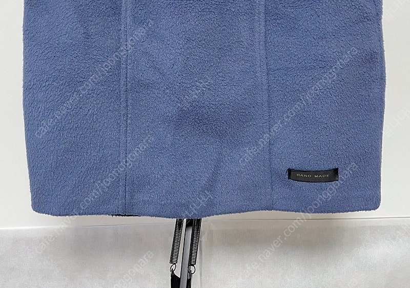 블루 스웨이드 미니스커트 미니치마 이미지