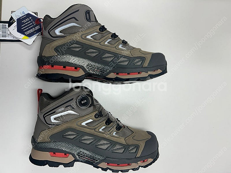 블랙야크 보아다이얼 등산화 그리프D GTX 사이즈 확인...--6