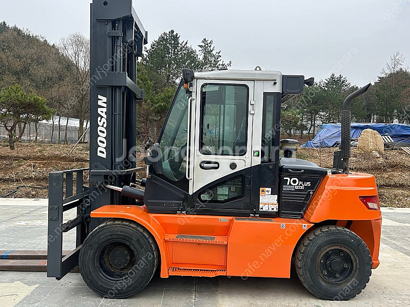 두산 7톤 디젤지게차 2018년식 풀옵션 D70EV-7...--1