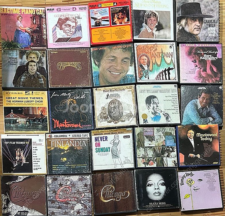 6~80년대 팝 7인치 4트랙 릴테이프 앨범--8