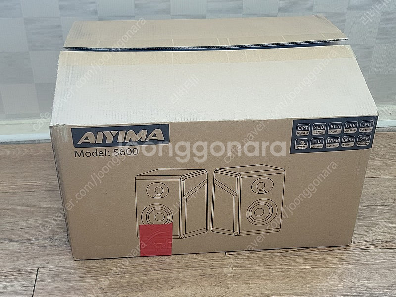 AIYIMA S600 북쉘프 블루투스 액티브 스피커 팝니다.--0