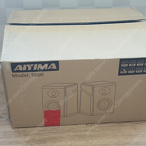 AIYIMA S600 북쉘프 블루투스 액티브 스피커 팝니다.