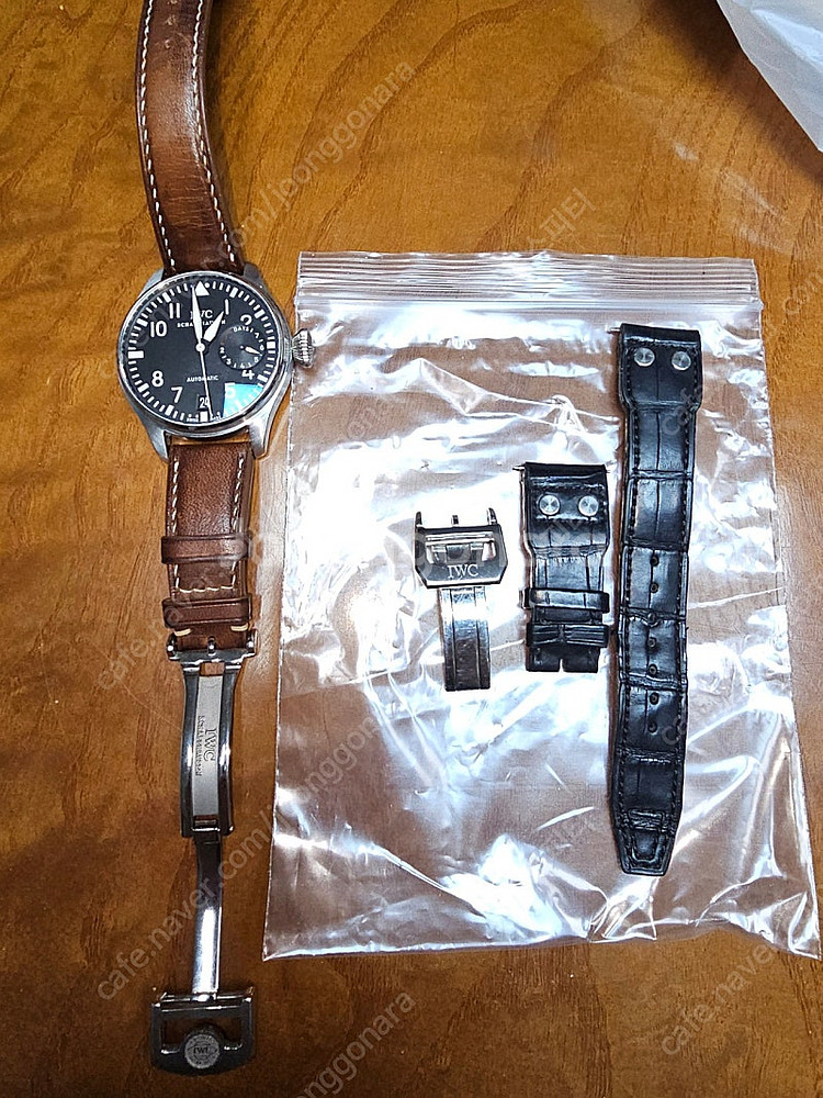 IWC 빅파일럿 7데이즈 팝니다--1