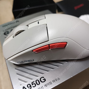 디얼유 a950g 4k 마우스 팝니다