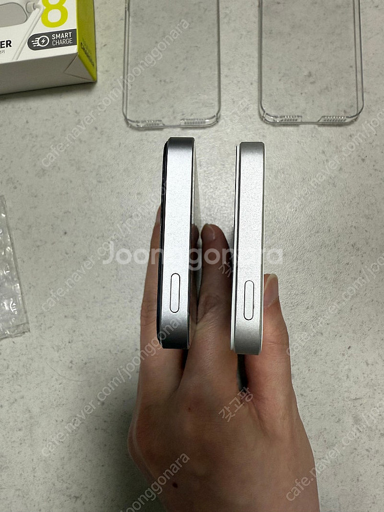 아이폰 se1 실버 팝니다--4