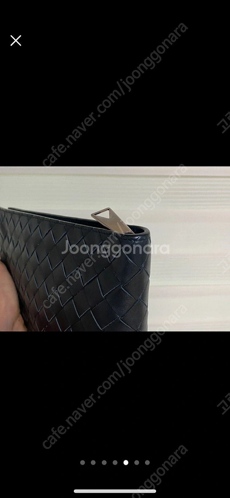 보테가베네타 클러치(다크그린)--4