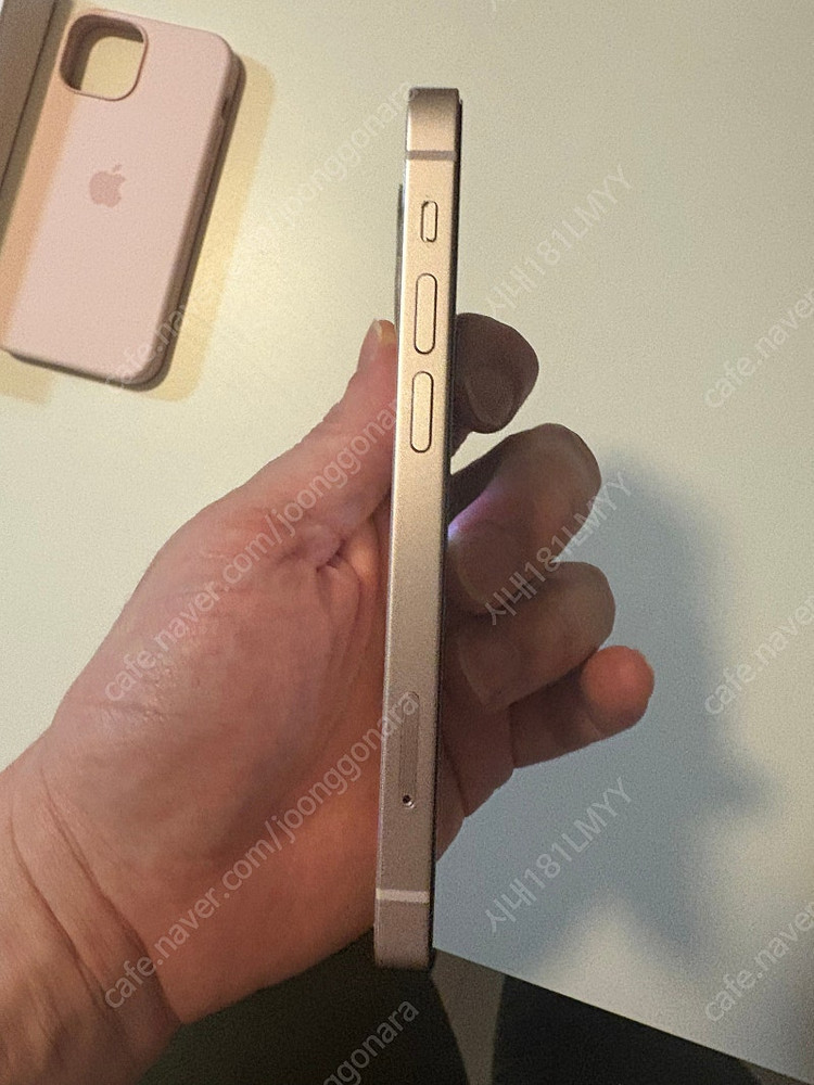 아이폰 13 mini 256G 핑크--3