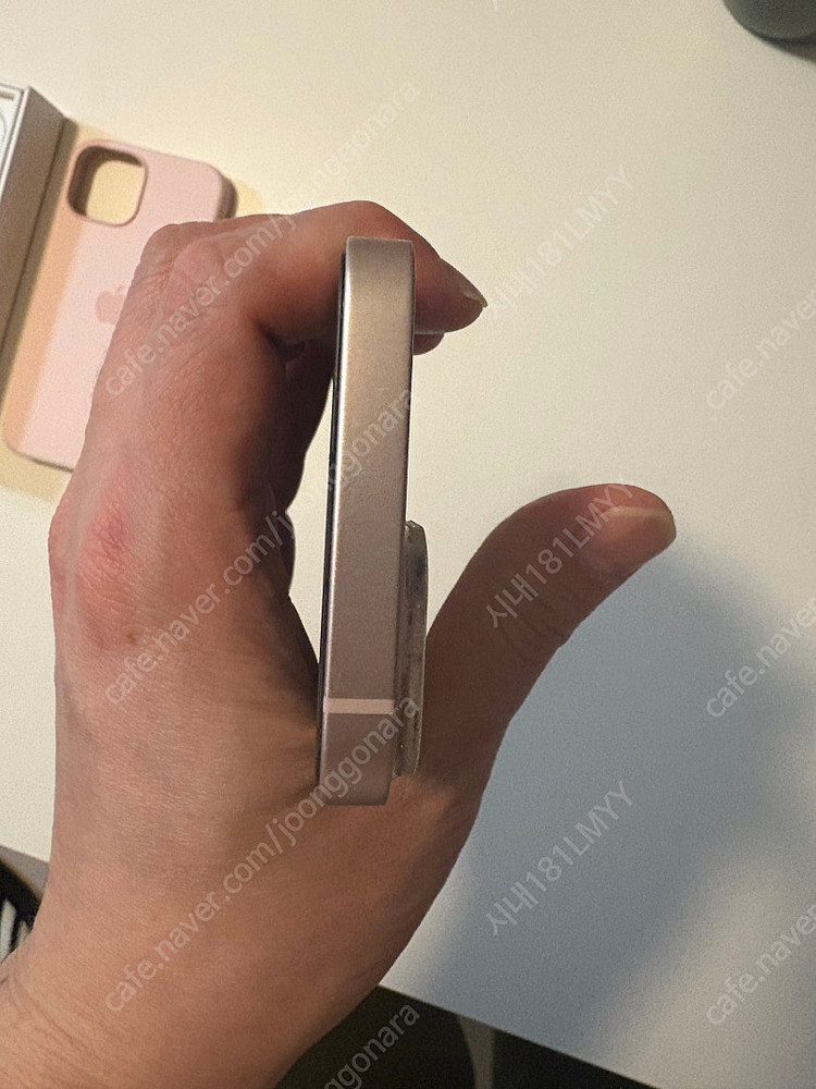 아이폰 13 mini 256G 핑크--5