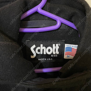 schott 쇼트더블자켓