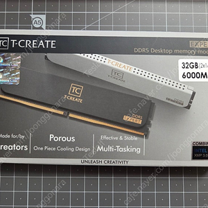 TeamGroup T-CREATE DDR5-6000 CL30 EXPERT 패키지 서린 (32GB /16Gx2)