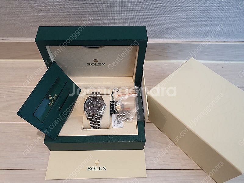 ROLEX 로렉스 시계 데이저스트 슬레이트 쥬빌리 스틸...--0
