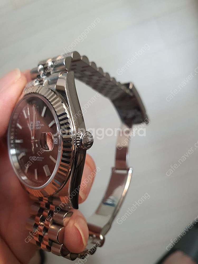 ROLEX 로렉스 시계 데이저스트 슬레이트 쥬빌리 스틸...--4