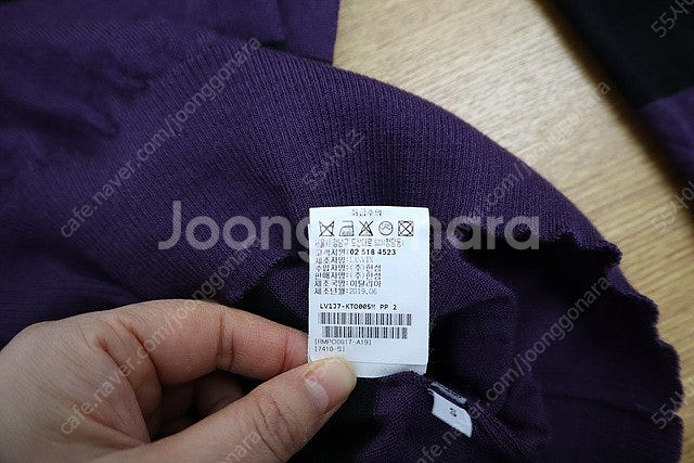 여성 LANVIN 랑방 모직 니트 한섬 매장판 이탈리아--5