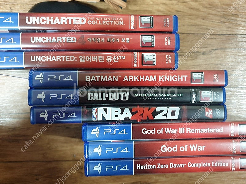 ps4 타이틀 플스cd 팝니다--2