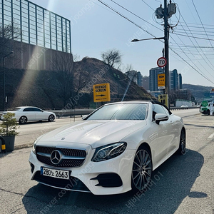 벤츠 e400 카브리올레 화이트