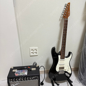 마크제임스 XT450 PLUS 일렉기타 + 펜더 챔피언20 앰프