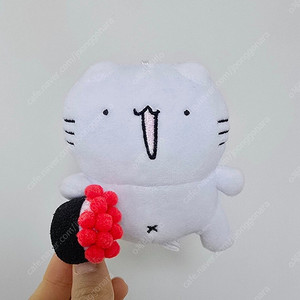 고전 빈티지 고양이 덜덜이 인형